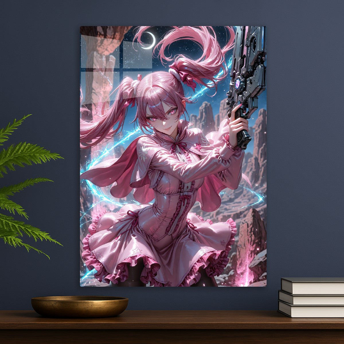 Cosmic Warrior in Pink