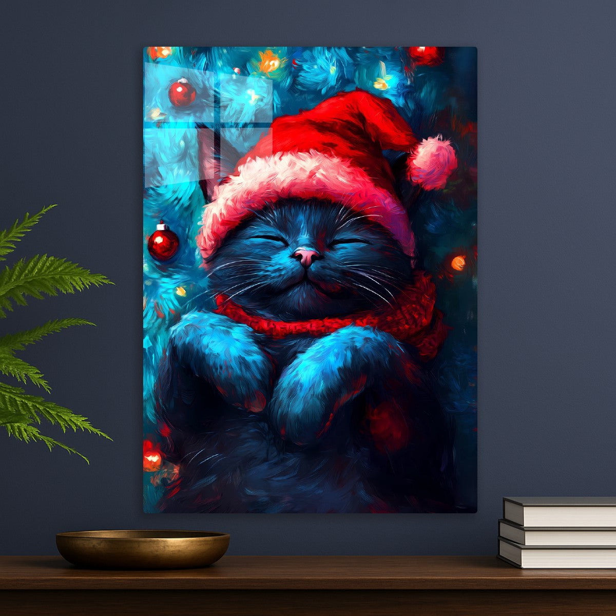 Christmas Festive Feline Dreams