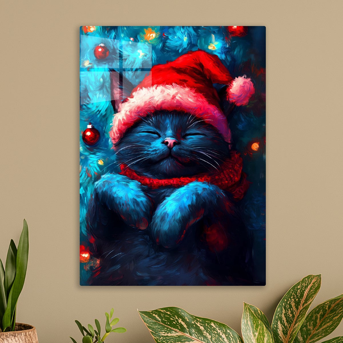 Christmas Festive Feline Dreams
