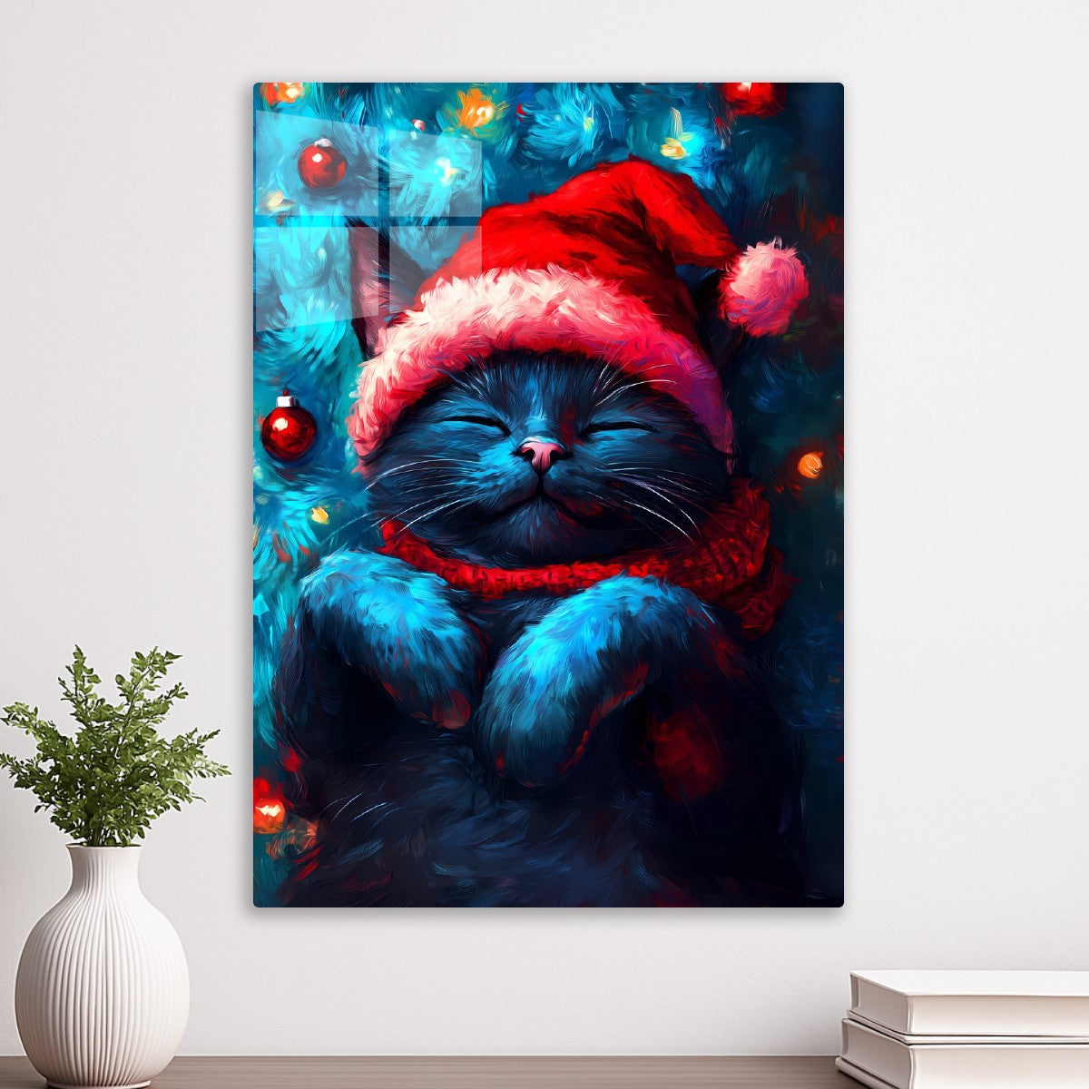 Christmas Festive Feline Dreams