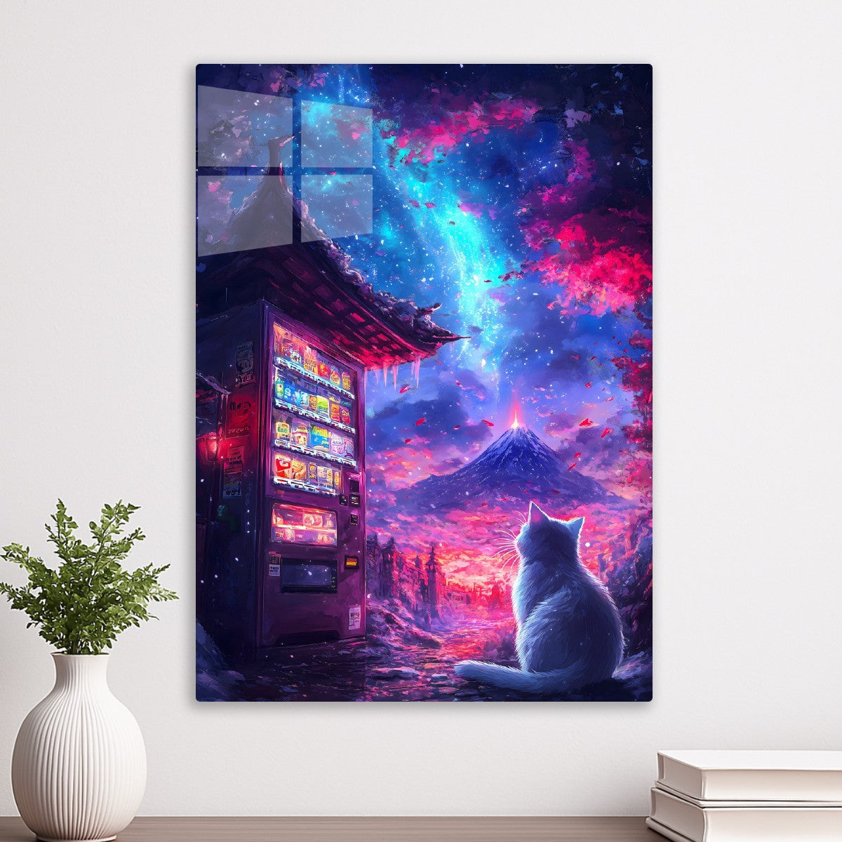 Celestial Volcano Eruption and Vending Machine Adventure