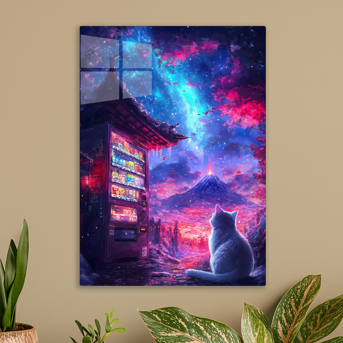 Celestial Volcano Eruption and Vending Machine Adventure