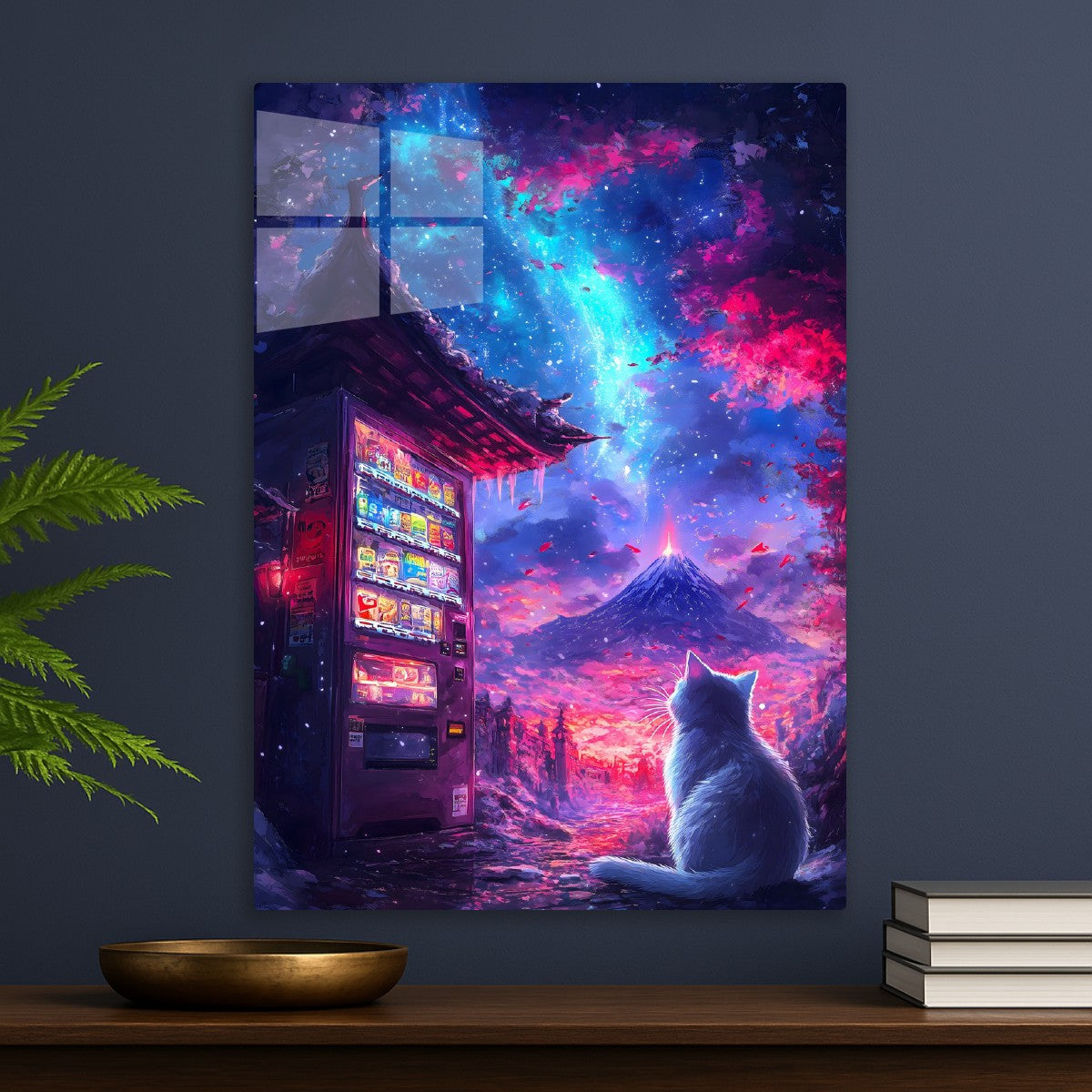 Celestial Volcano Eruption and Vending Machine Adventure