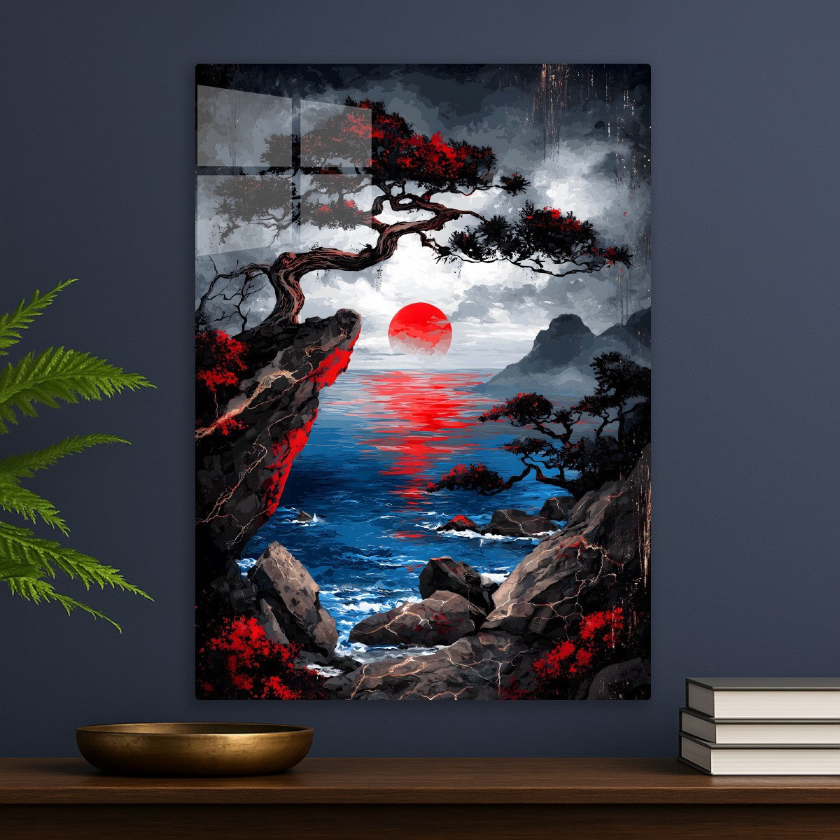 Solitude at Sunset Japanese Style