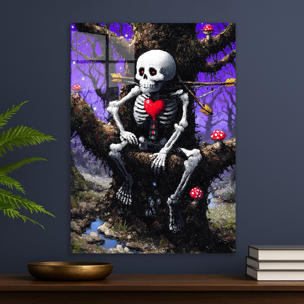 Heart of the Skeleton in a Forest