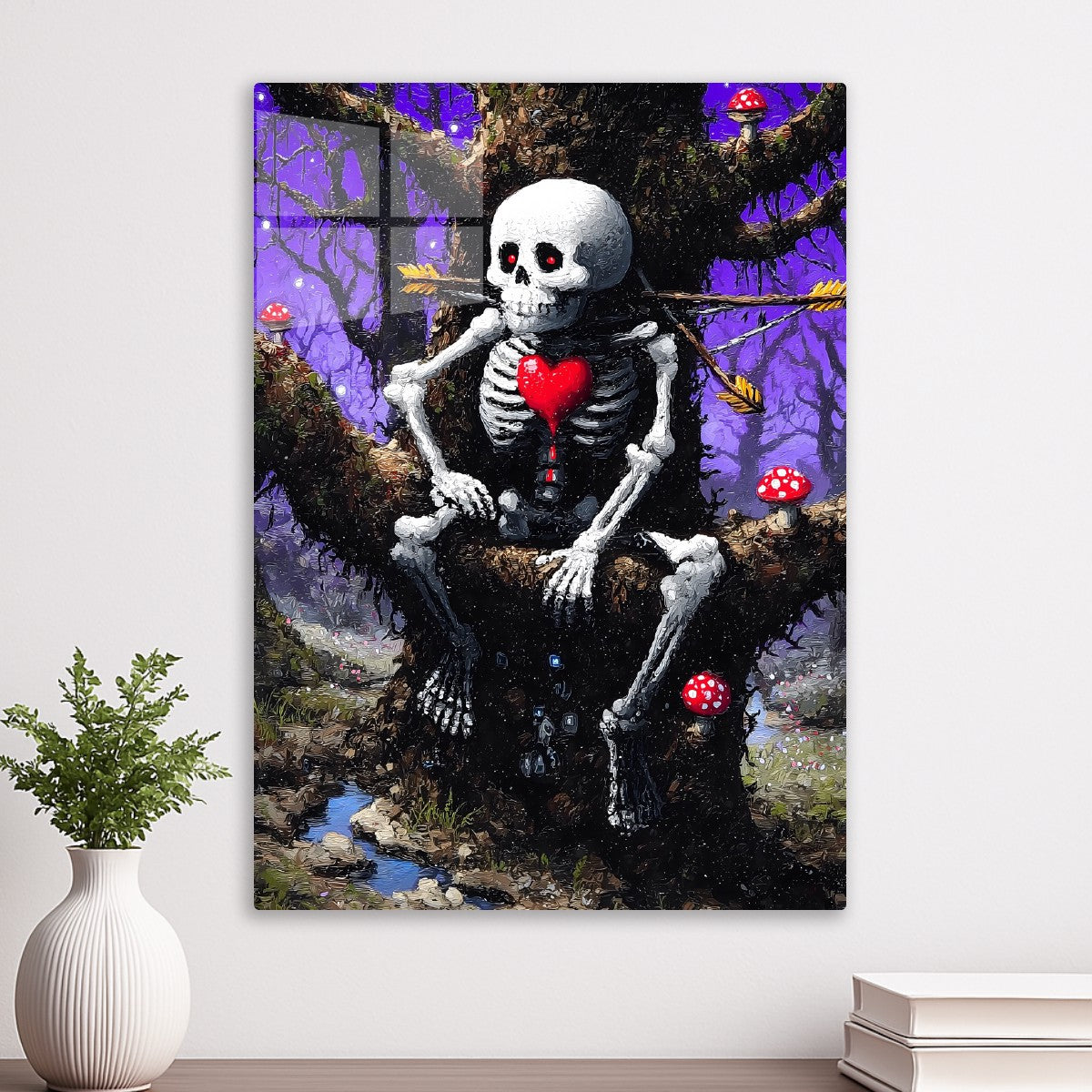 Heart of the Skeleton in a Forest