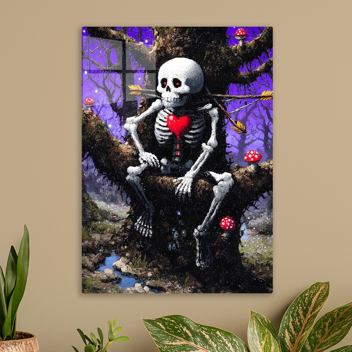 Heart of the Skeleton in a Forest