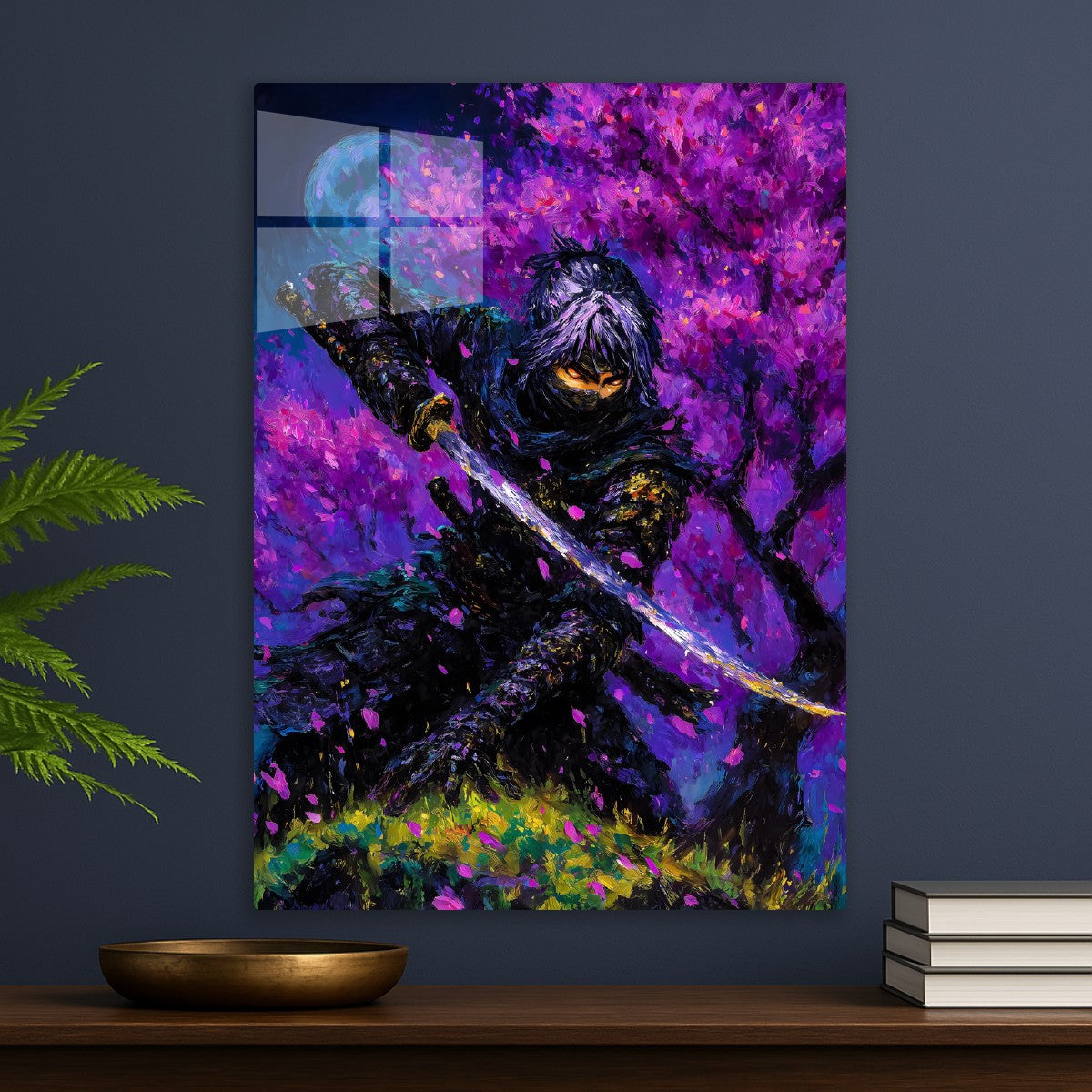 Moonlit Sakura Warrior