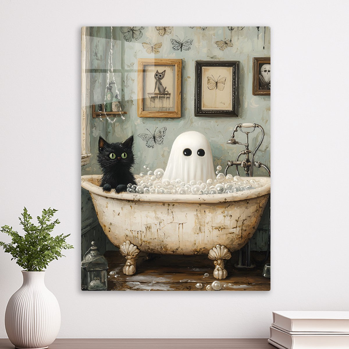 Ghostly Bubble Bath