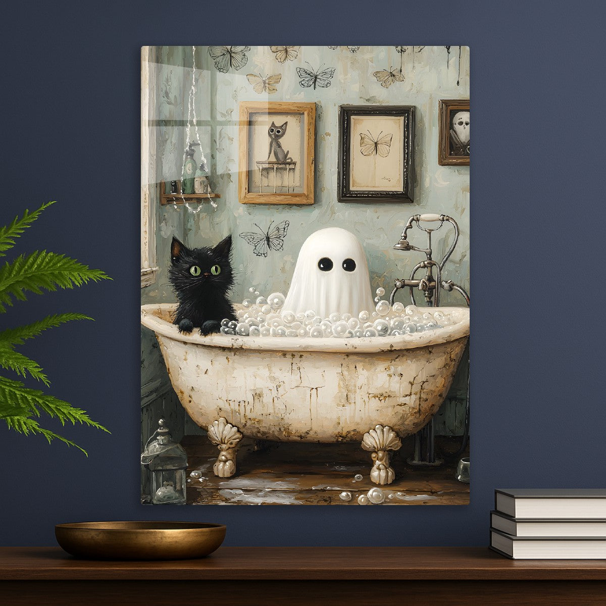 Ghostly Bubble Bath