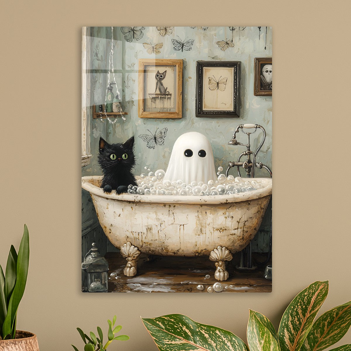 Ghostly Bubble Bath