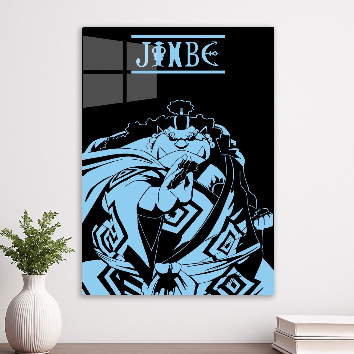Jinbe Blue Line Art