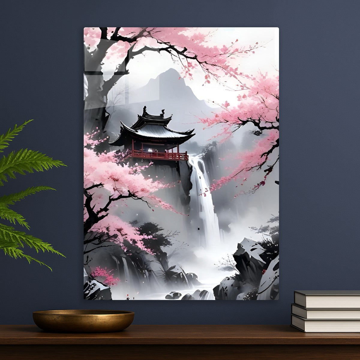 sakura view painting