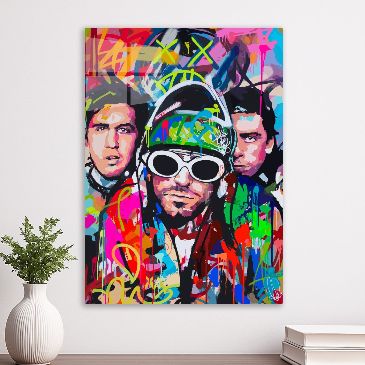 Kurt Cobain Abstract