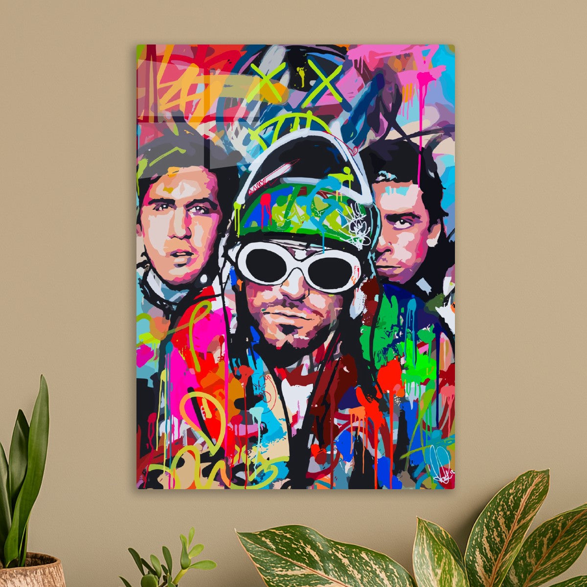 Kurt Cobain Abstract