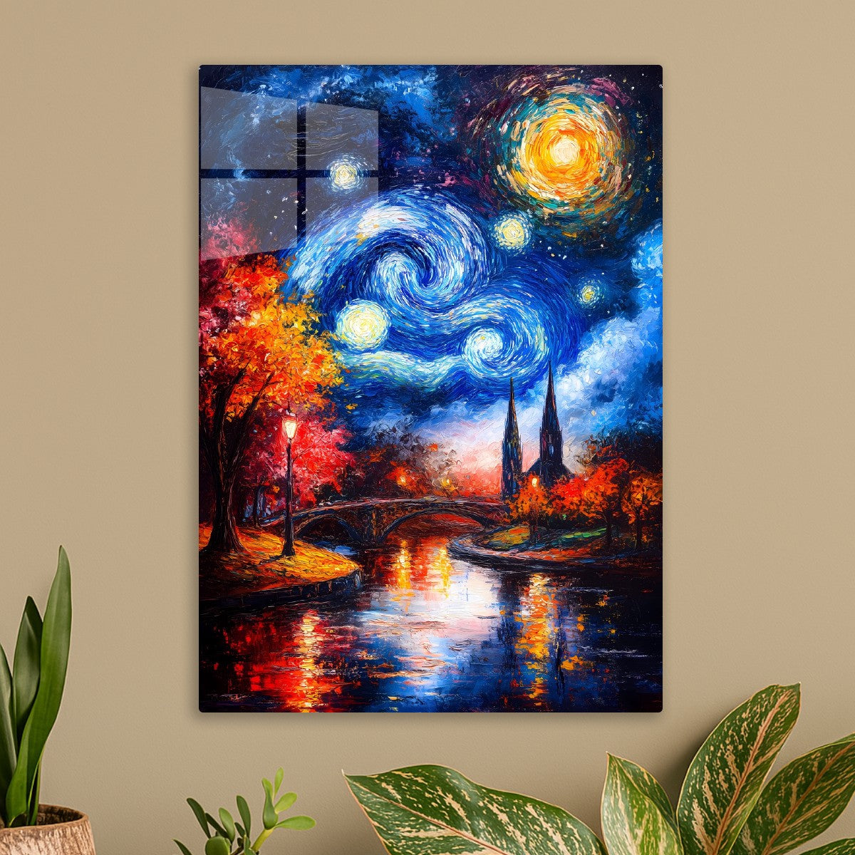 Starry River Night