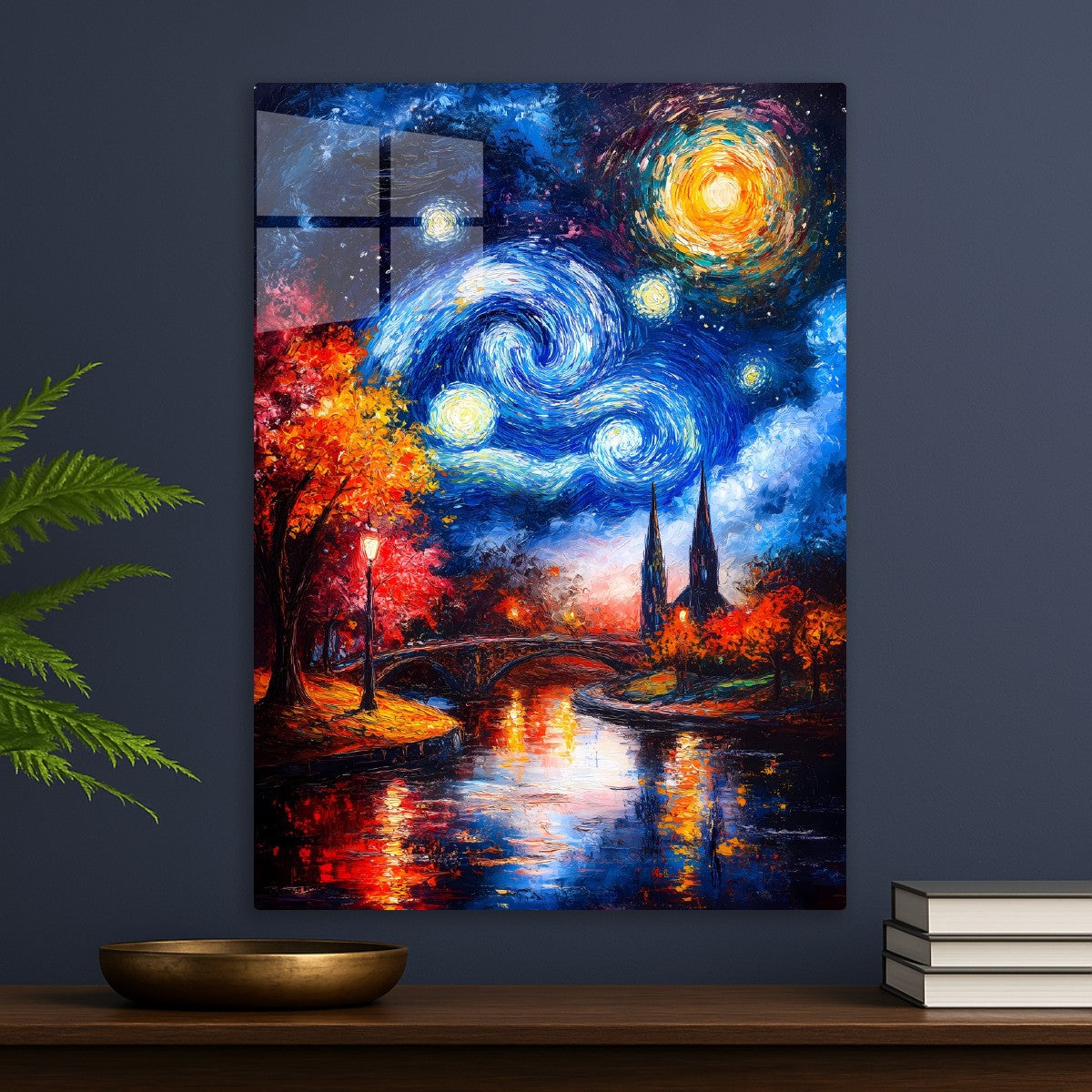 Starry River Night