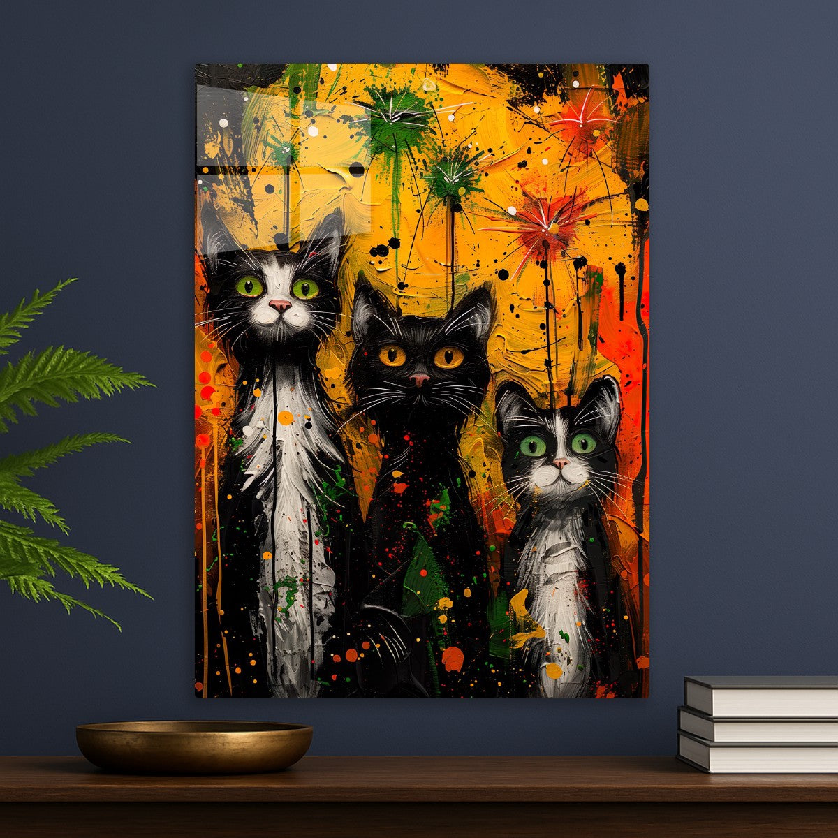 Feline Fireworks