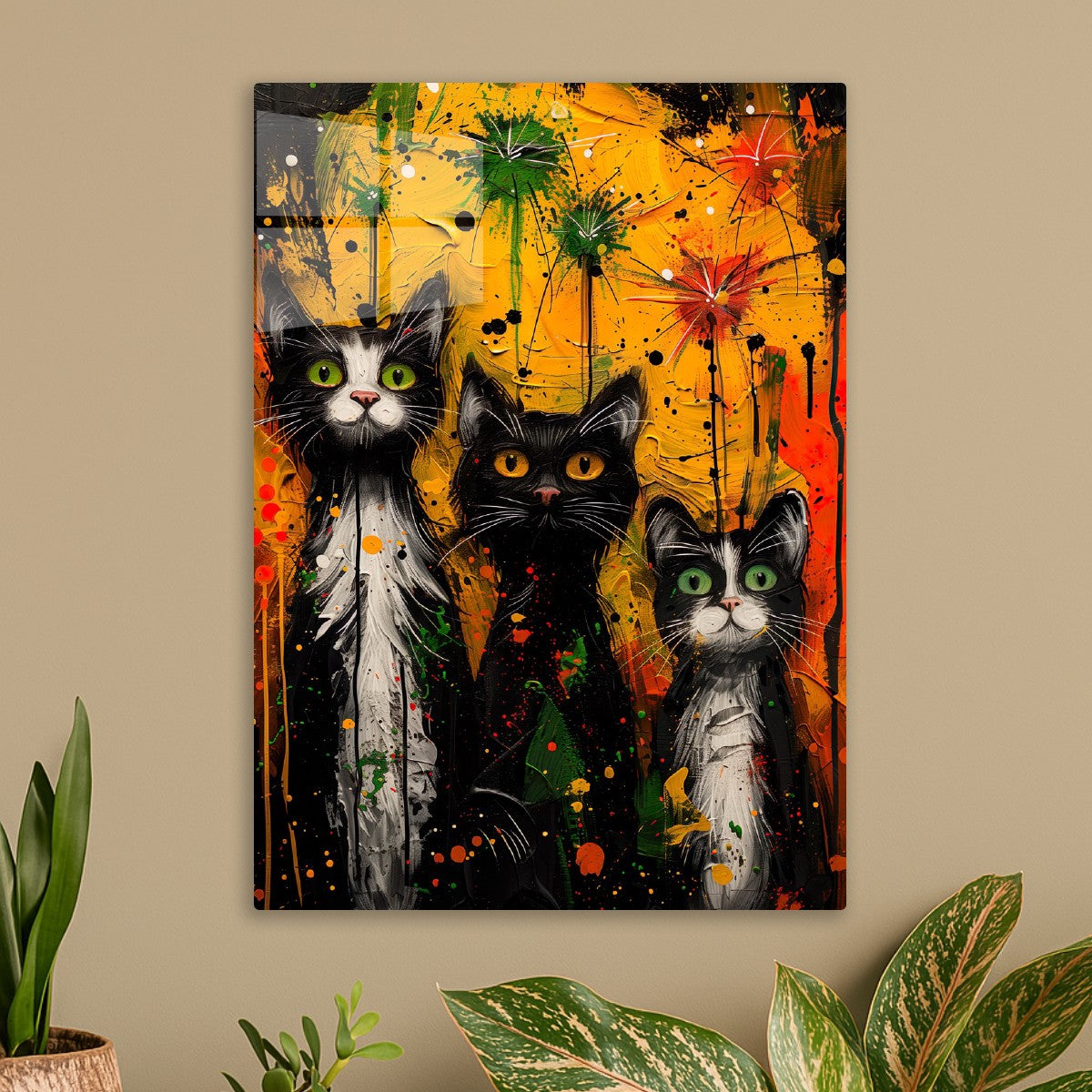 Feline Fireworks
