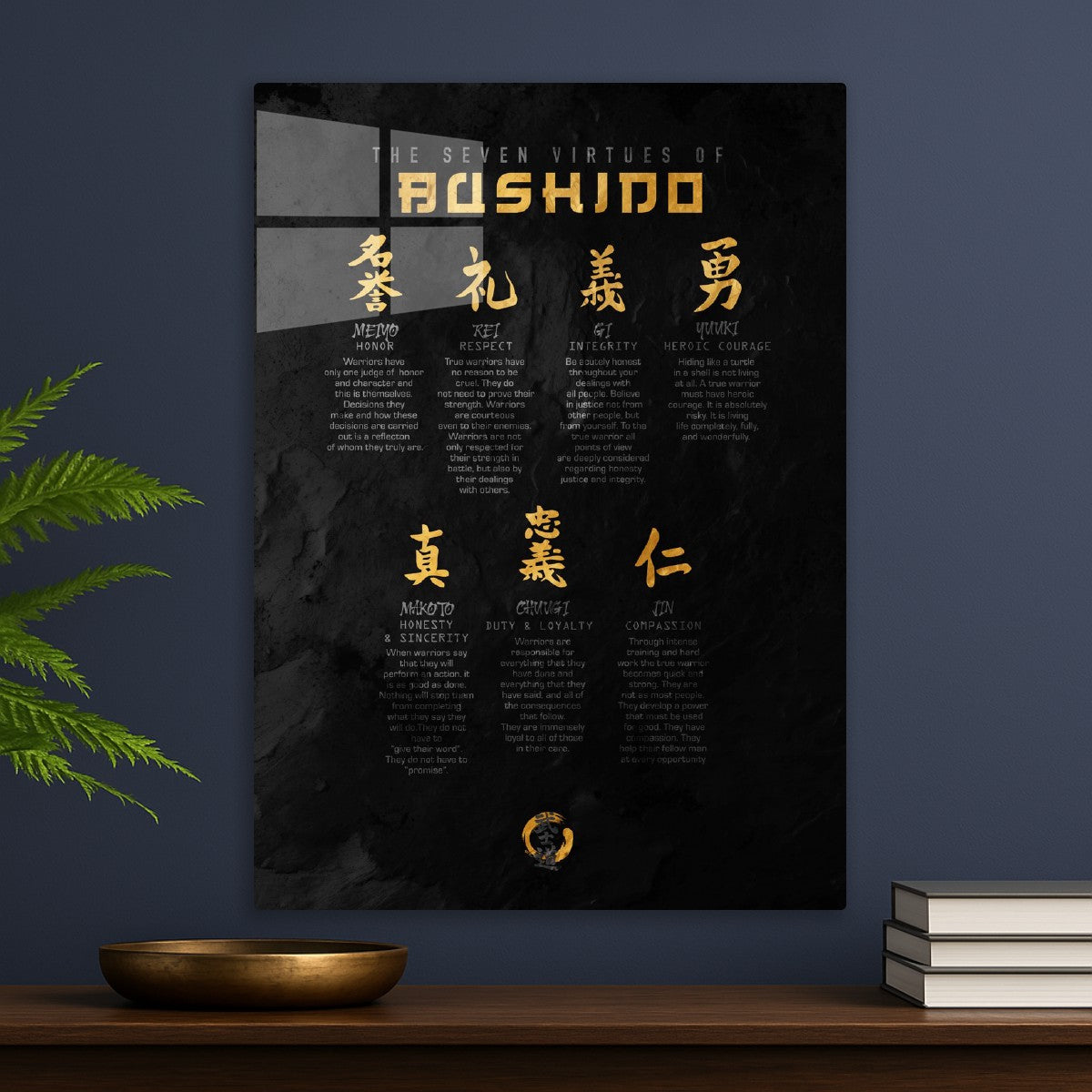 7 virtue of bushido