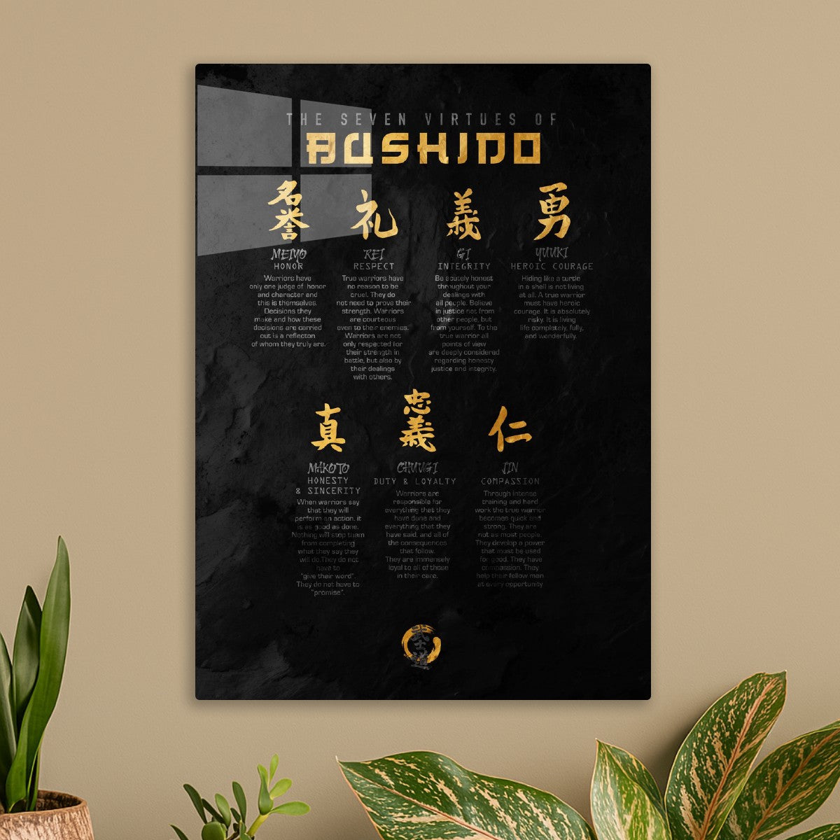 7 virtue of bushido