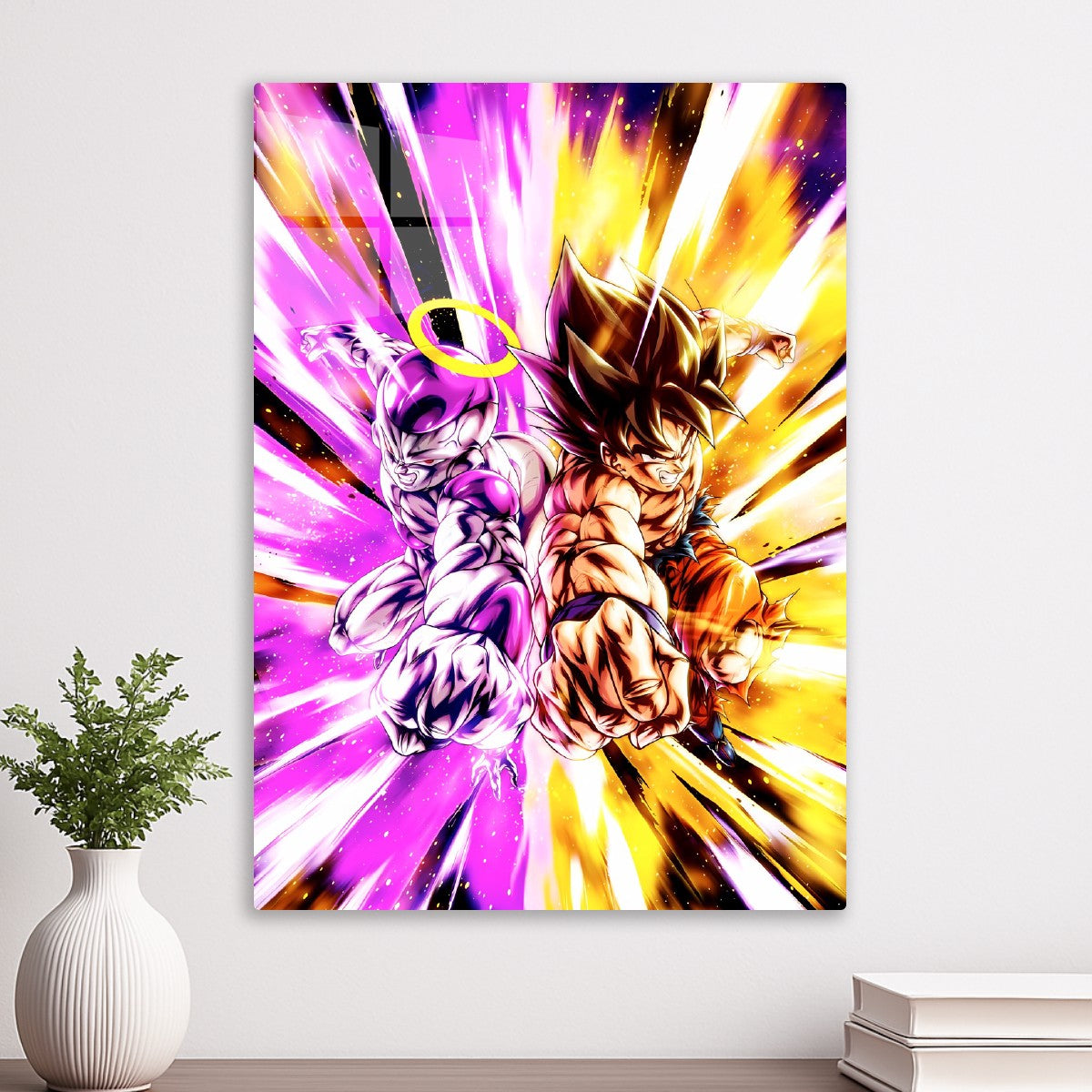 Frieza and Goku