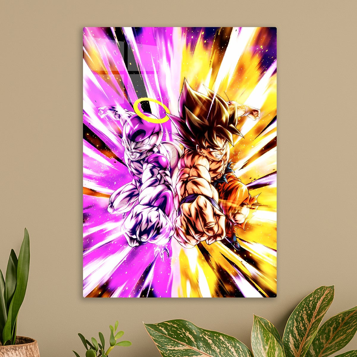 Frieza and Goku