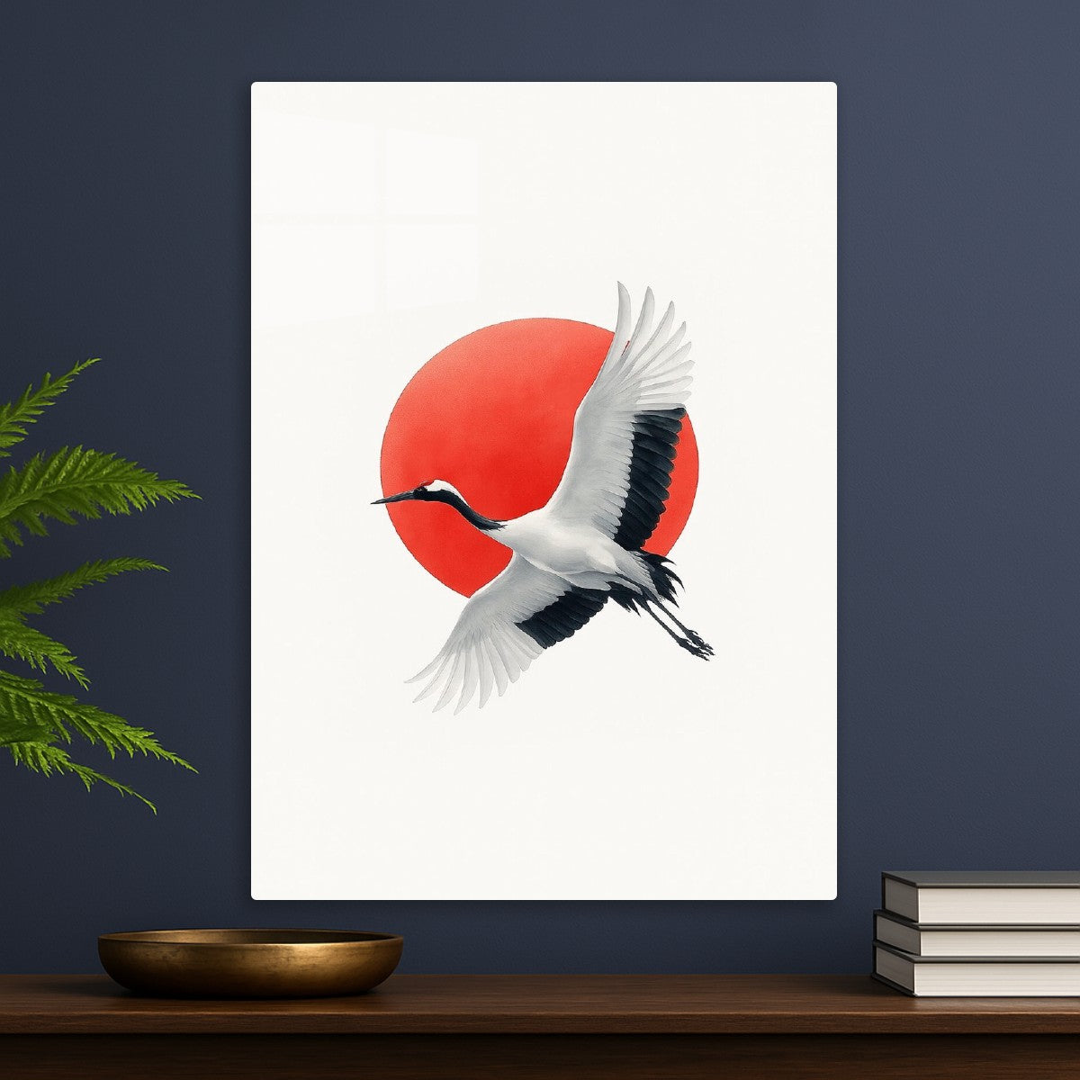 Japanese crane art