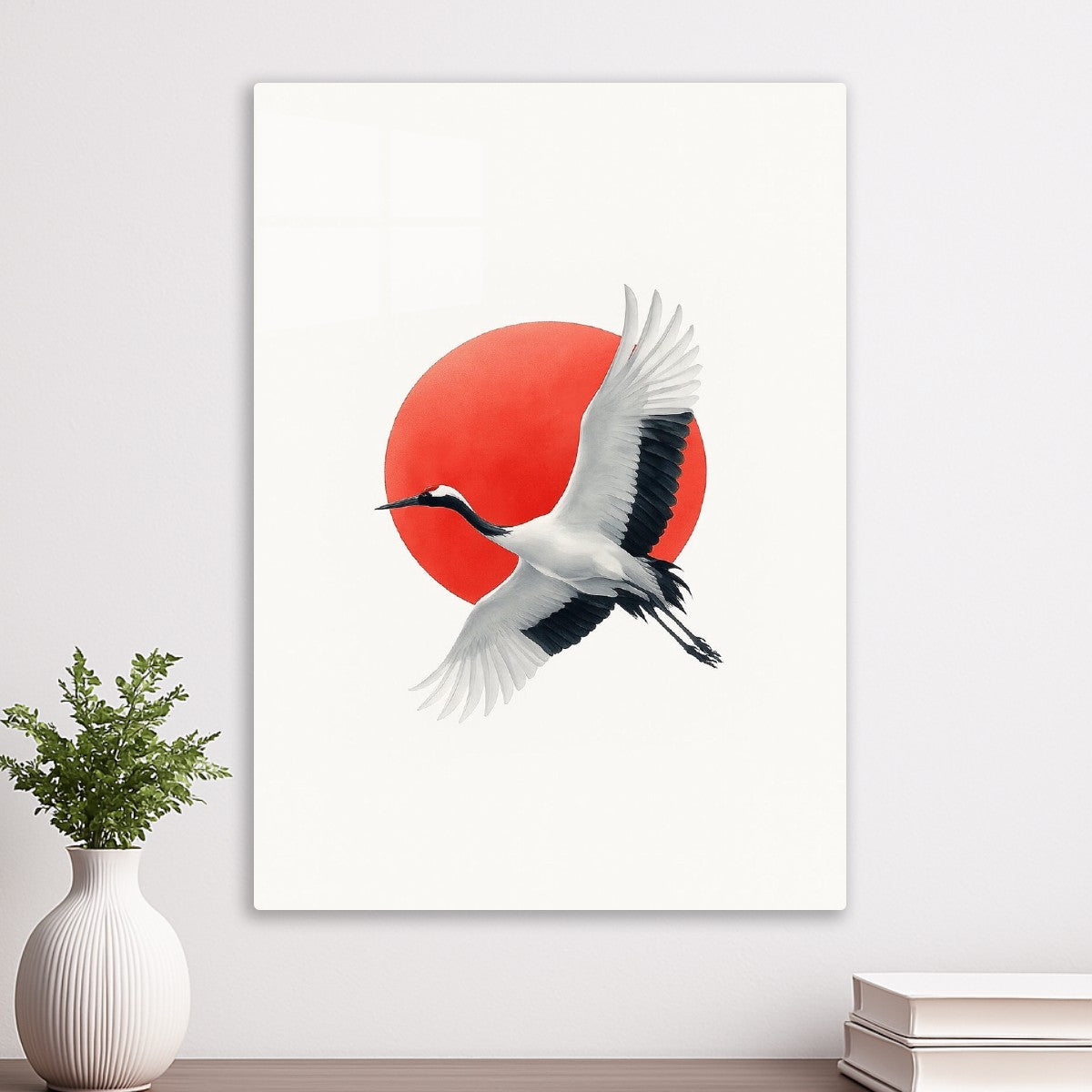 Japanese crane art