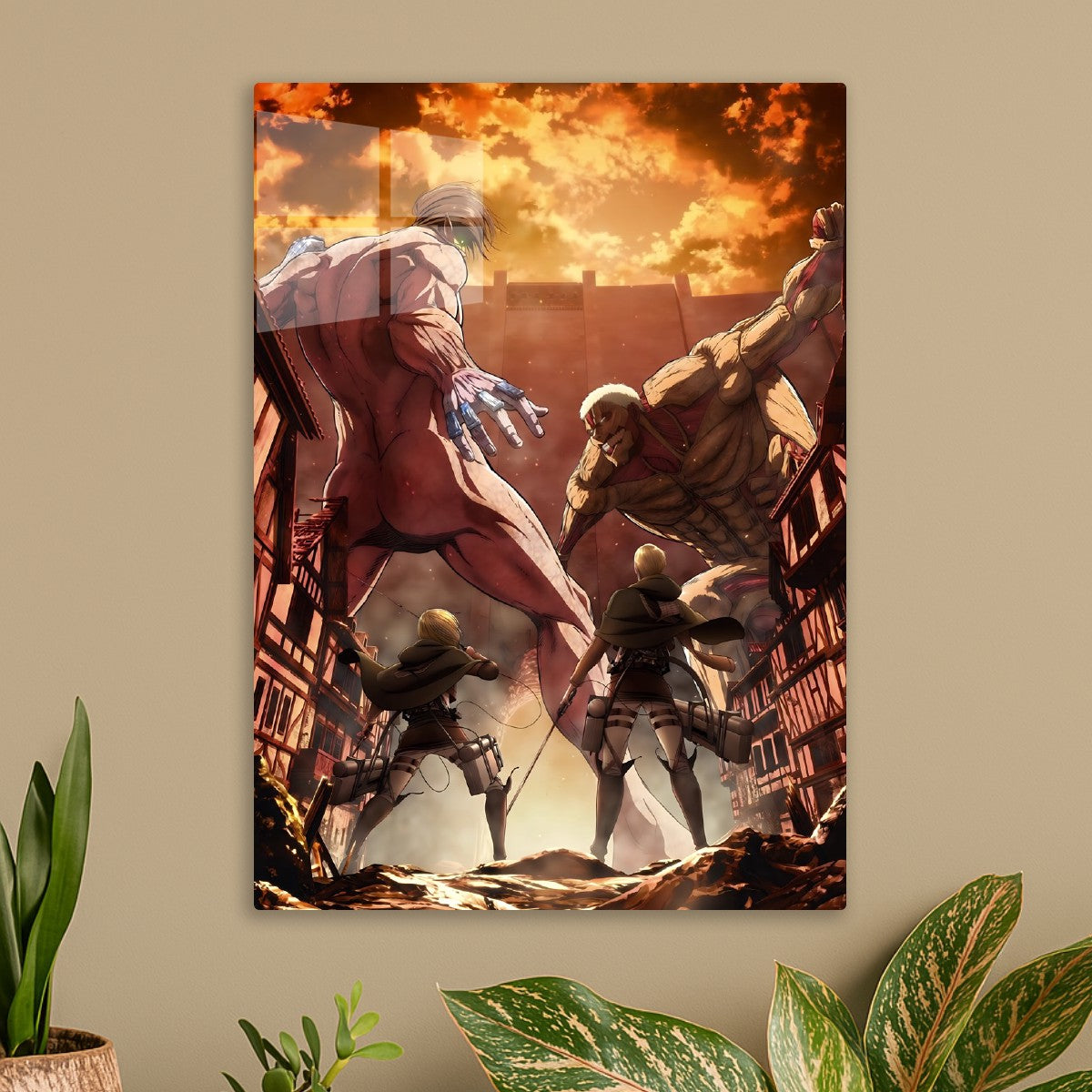 Attack on Titan Walls Fall
