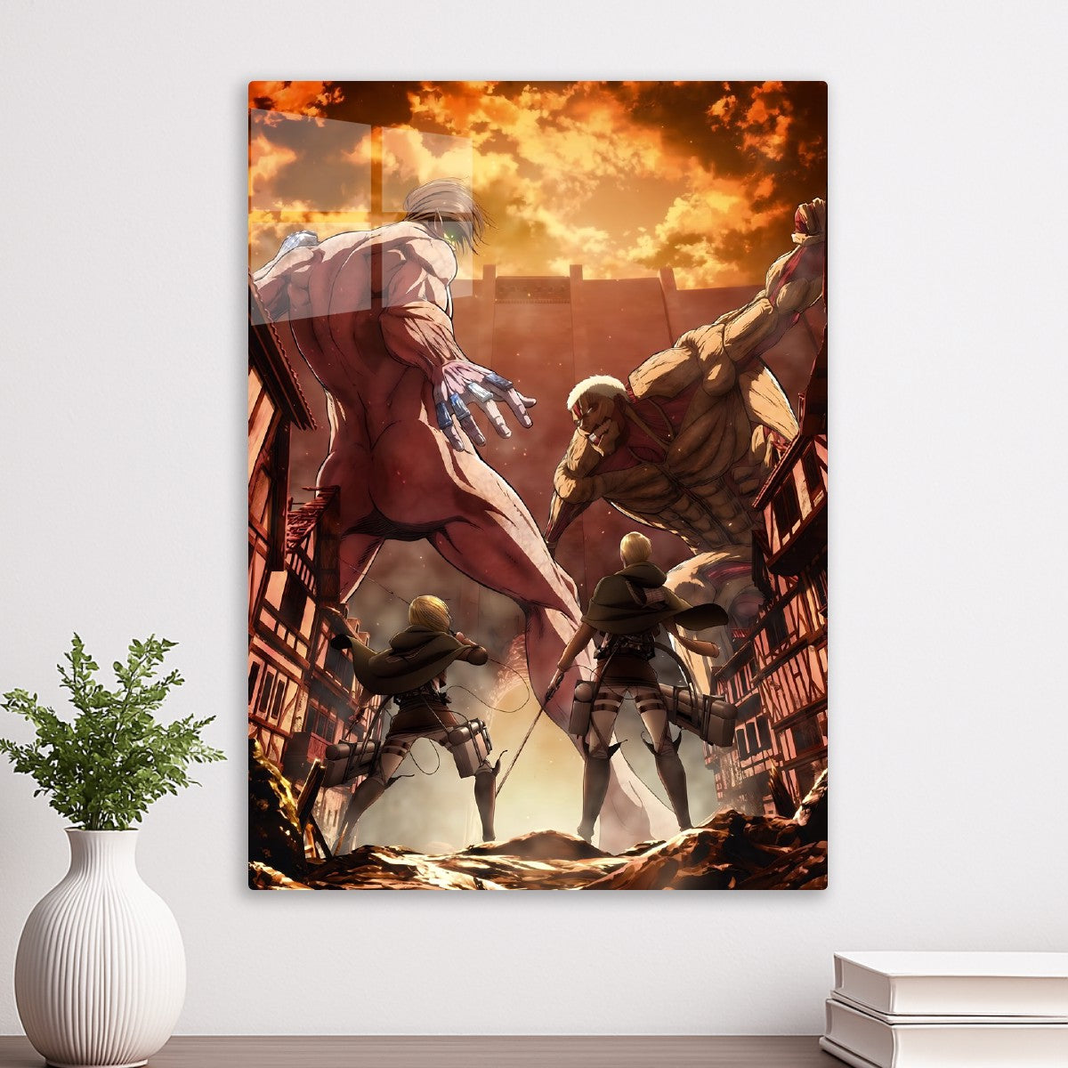 Attack on Titan Walls Fall