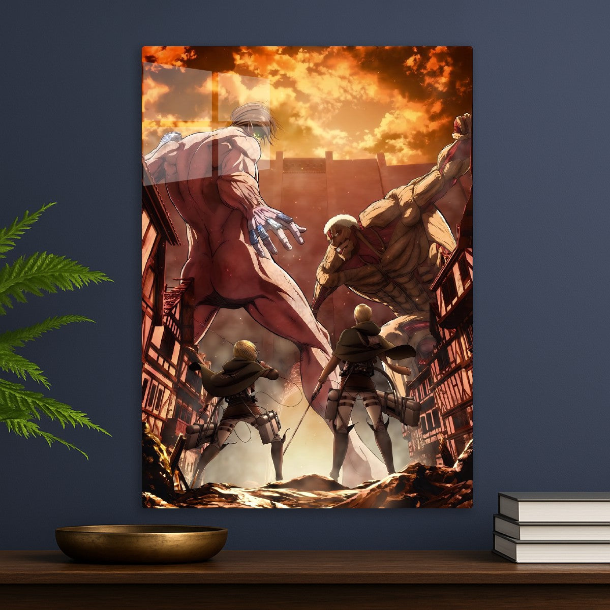 Attack on Titan Walls Fall
