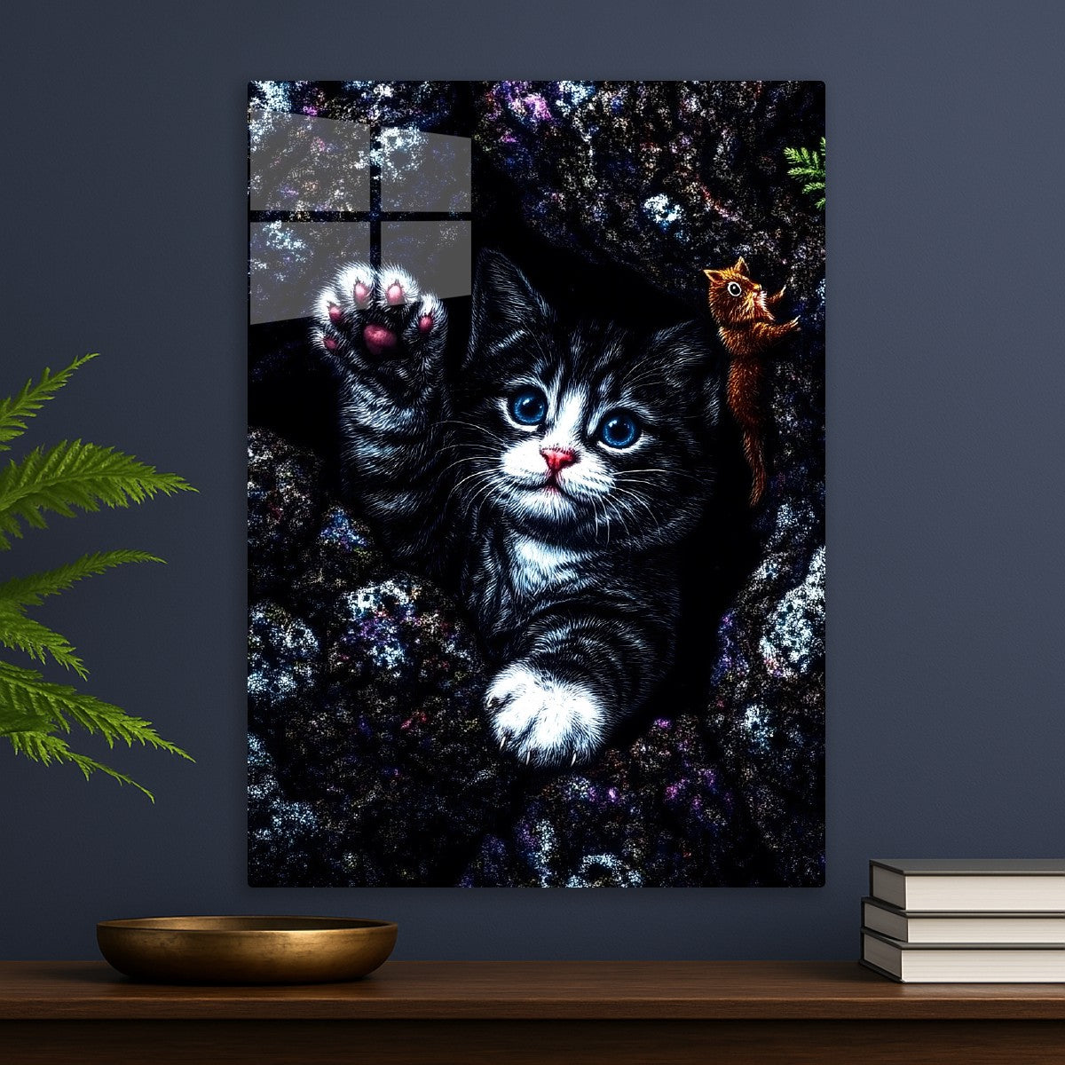The Curious Kitten's Adventure