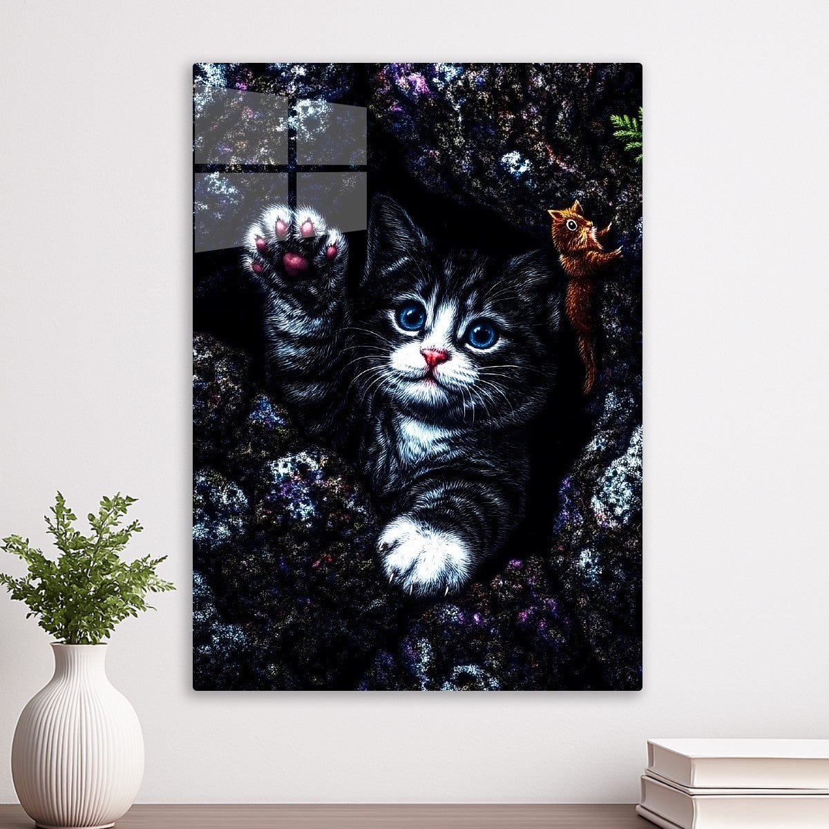 The Curious Kitten's Adventure