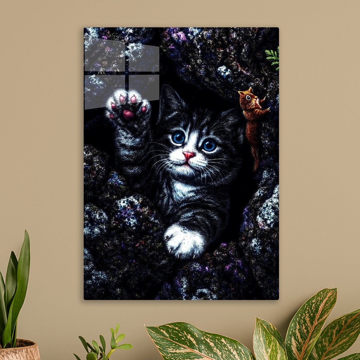 The Curious Kitten's Adventure