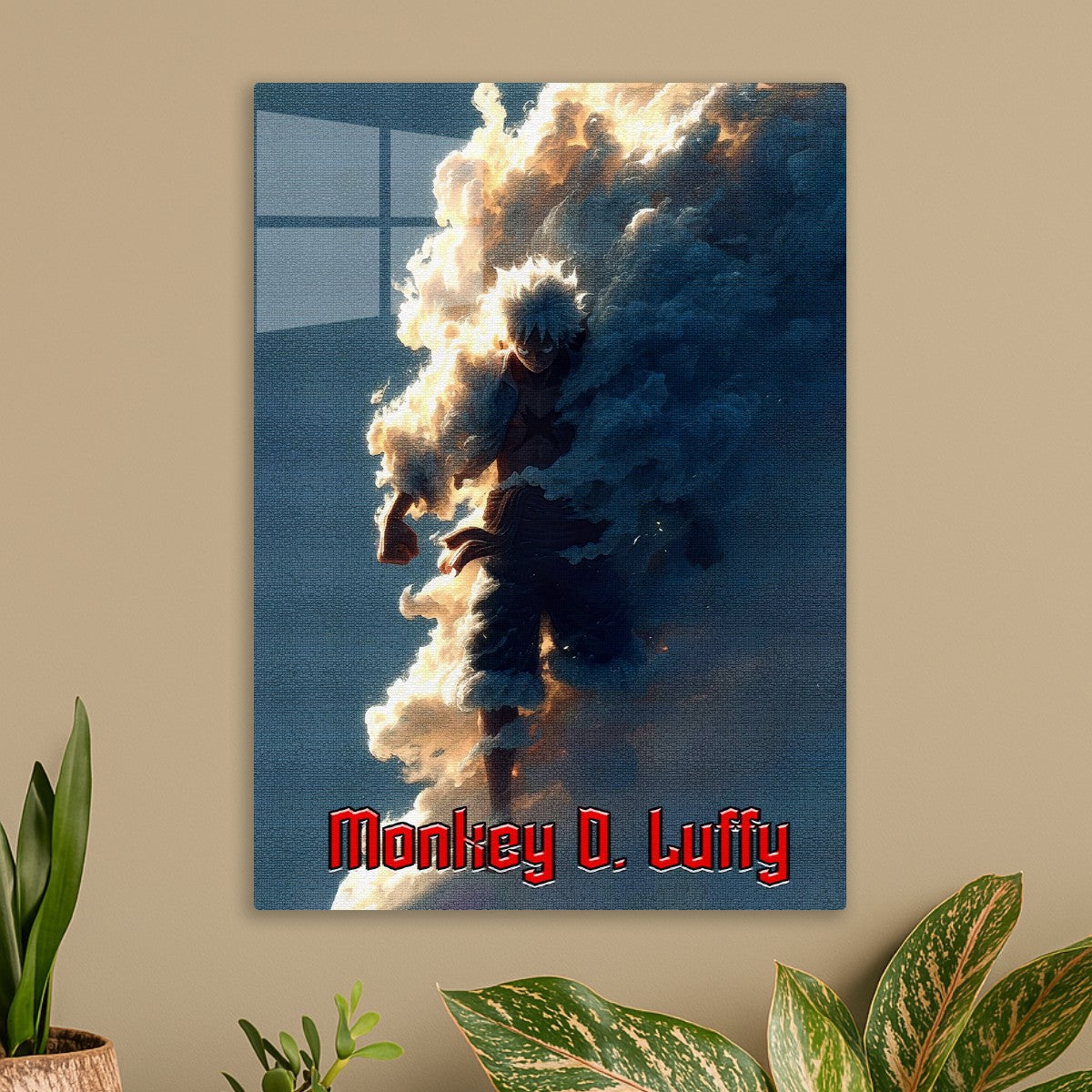 MONKEY D LUFFY SKY CLOUD