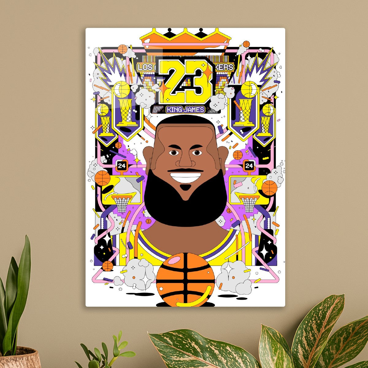 King James 23 Pop Art