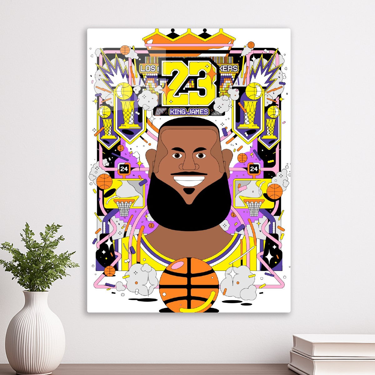 King James 23 Pop Art
