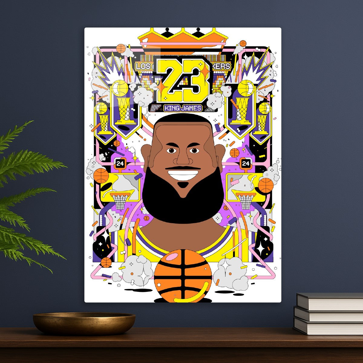King James 23 Pop Art