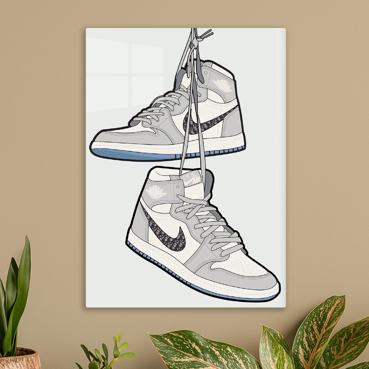 Nike Dior air shoes