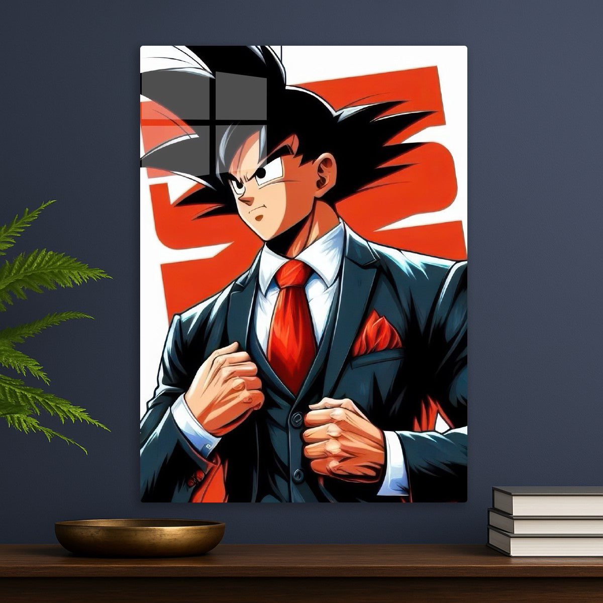 Goku in Suit