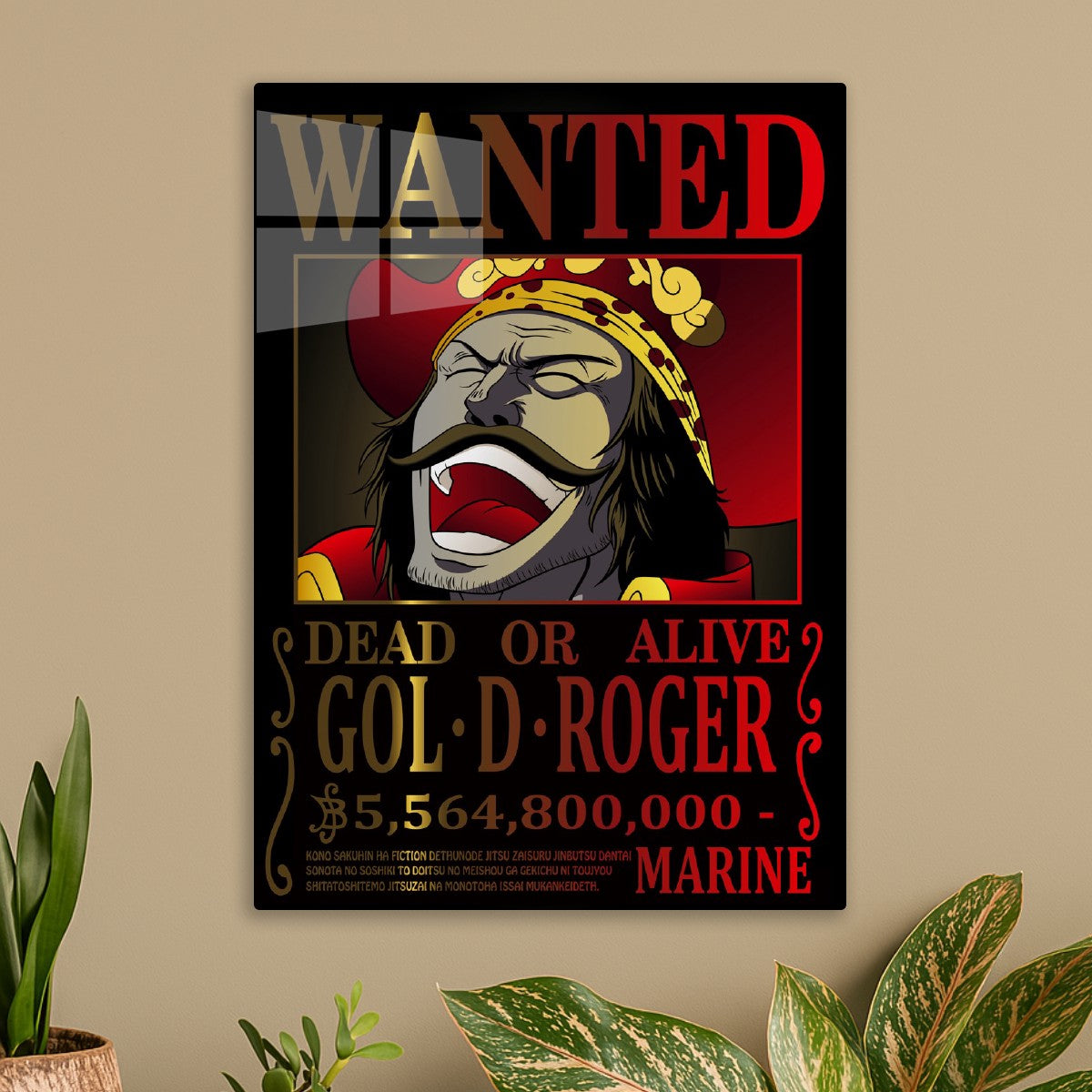 One Piece DOGER Wanted Poster