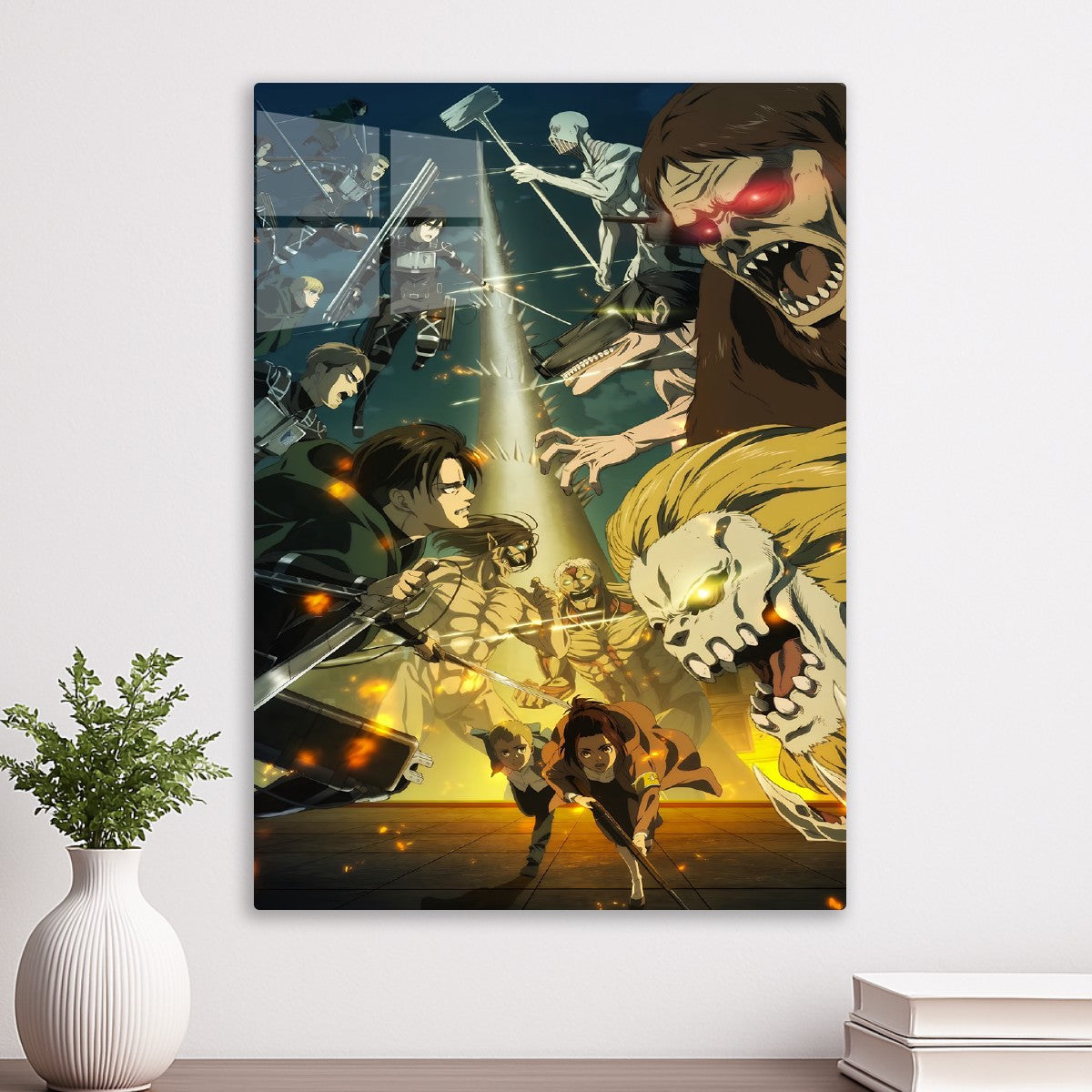 Attack on Titan Walls Fall