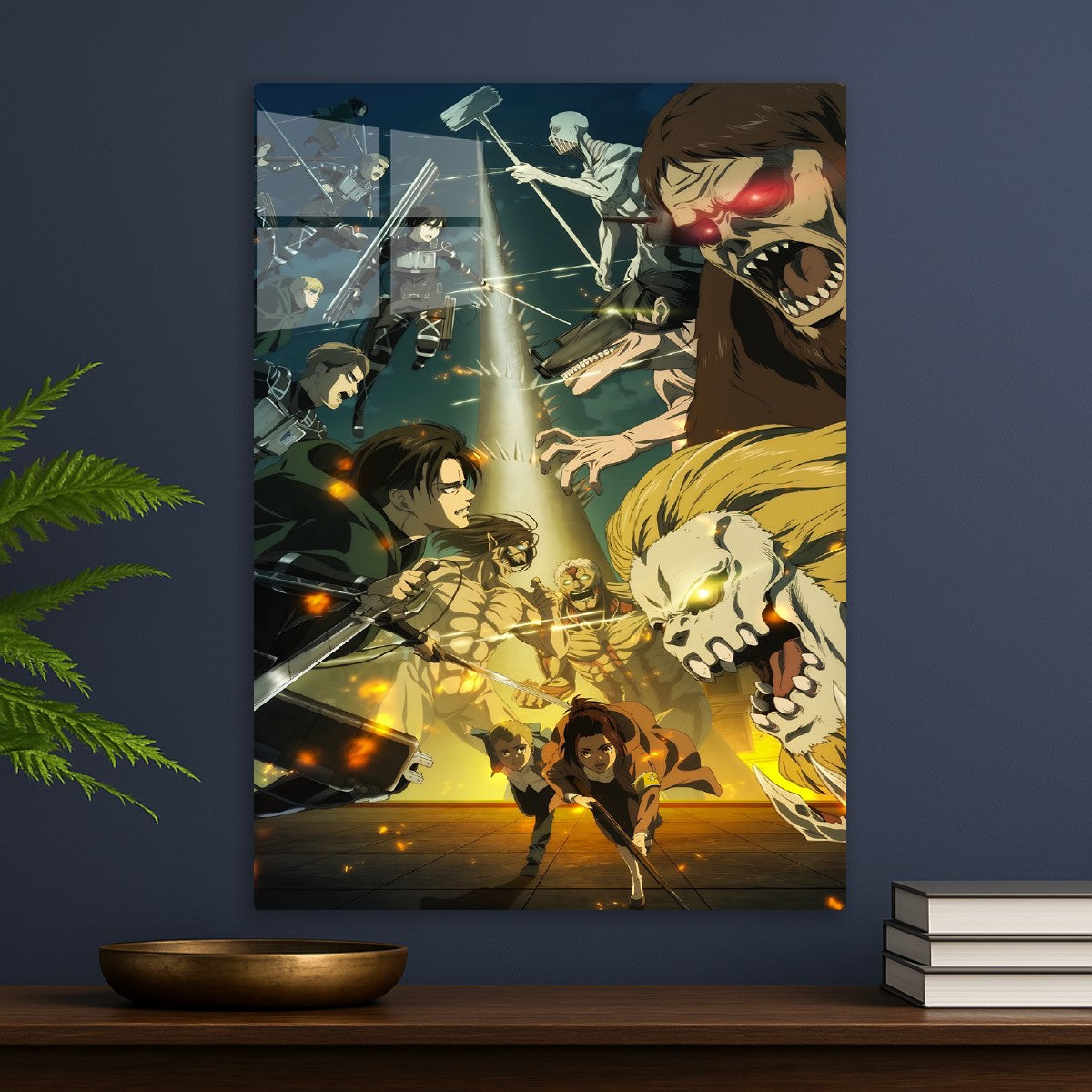 Attack on Titan Walls Fall