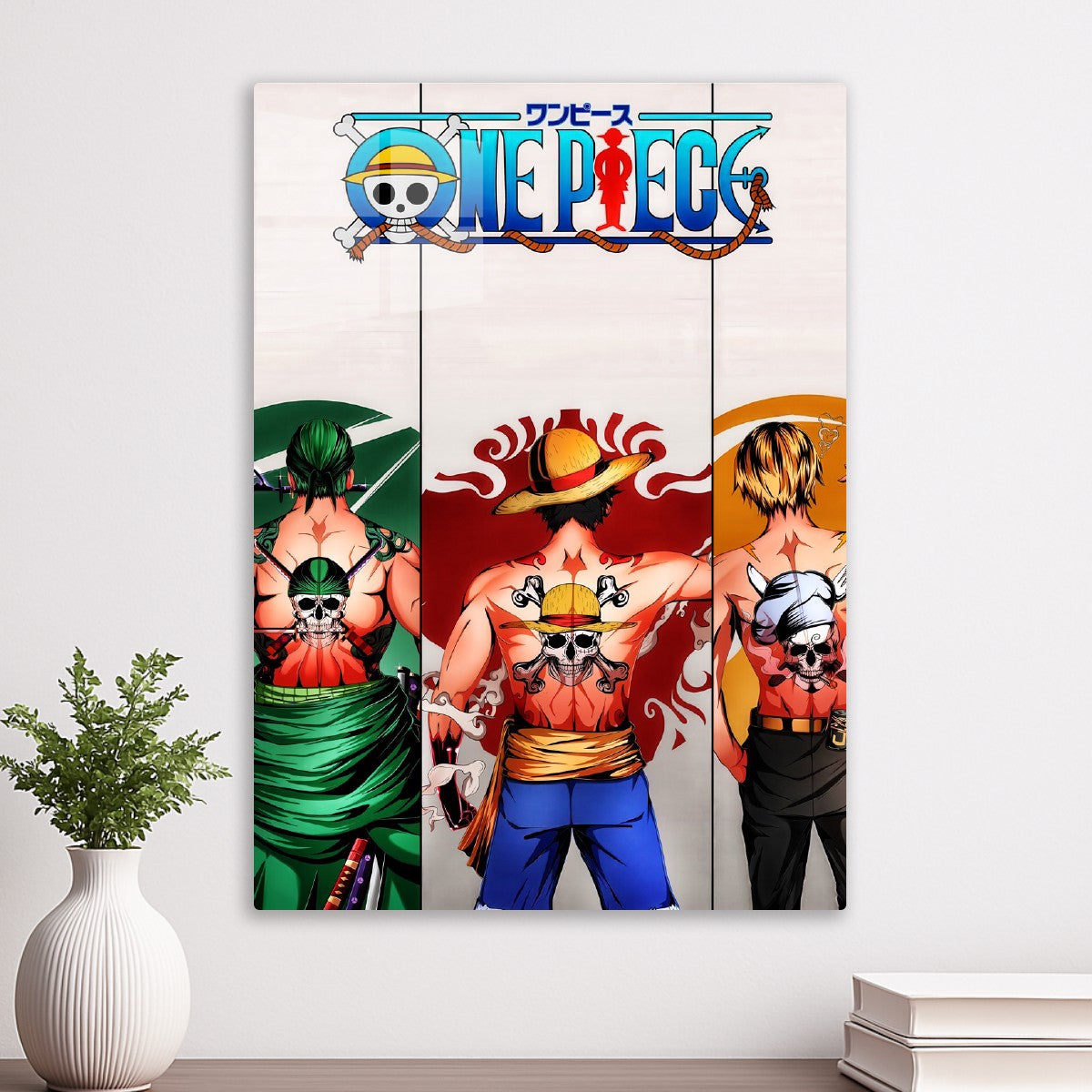One Piece Trio:  Luffy, Zoro and Sanji