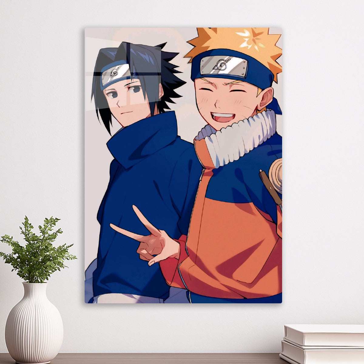Naruto and Sasuke