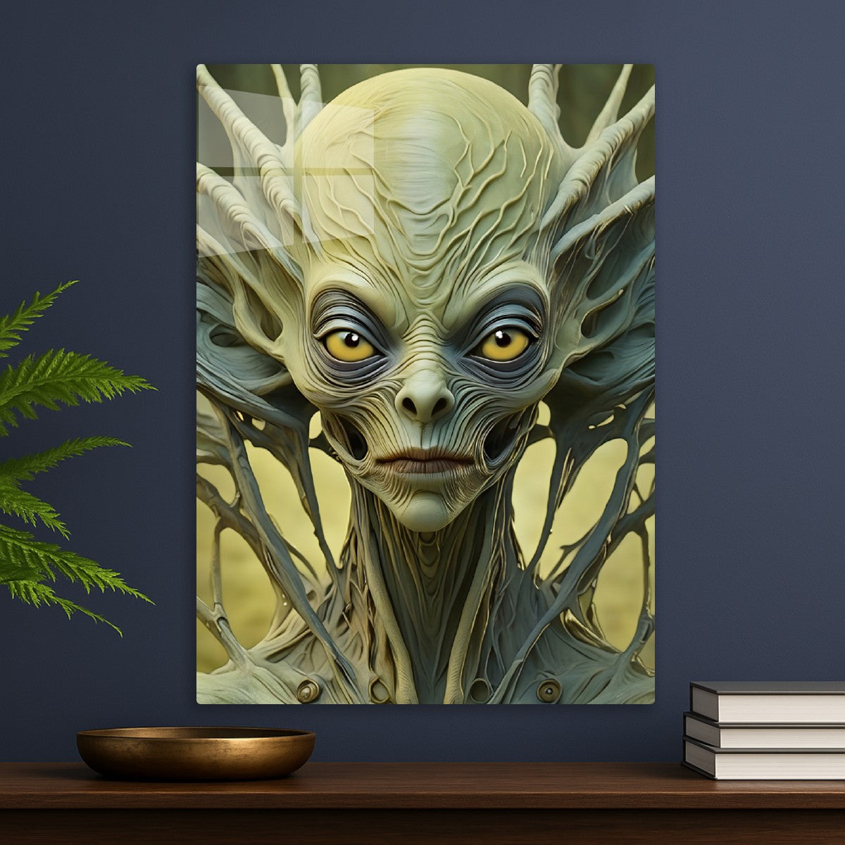 Alien Woman Portrait