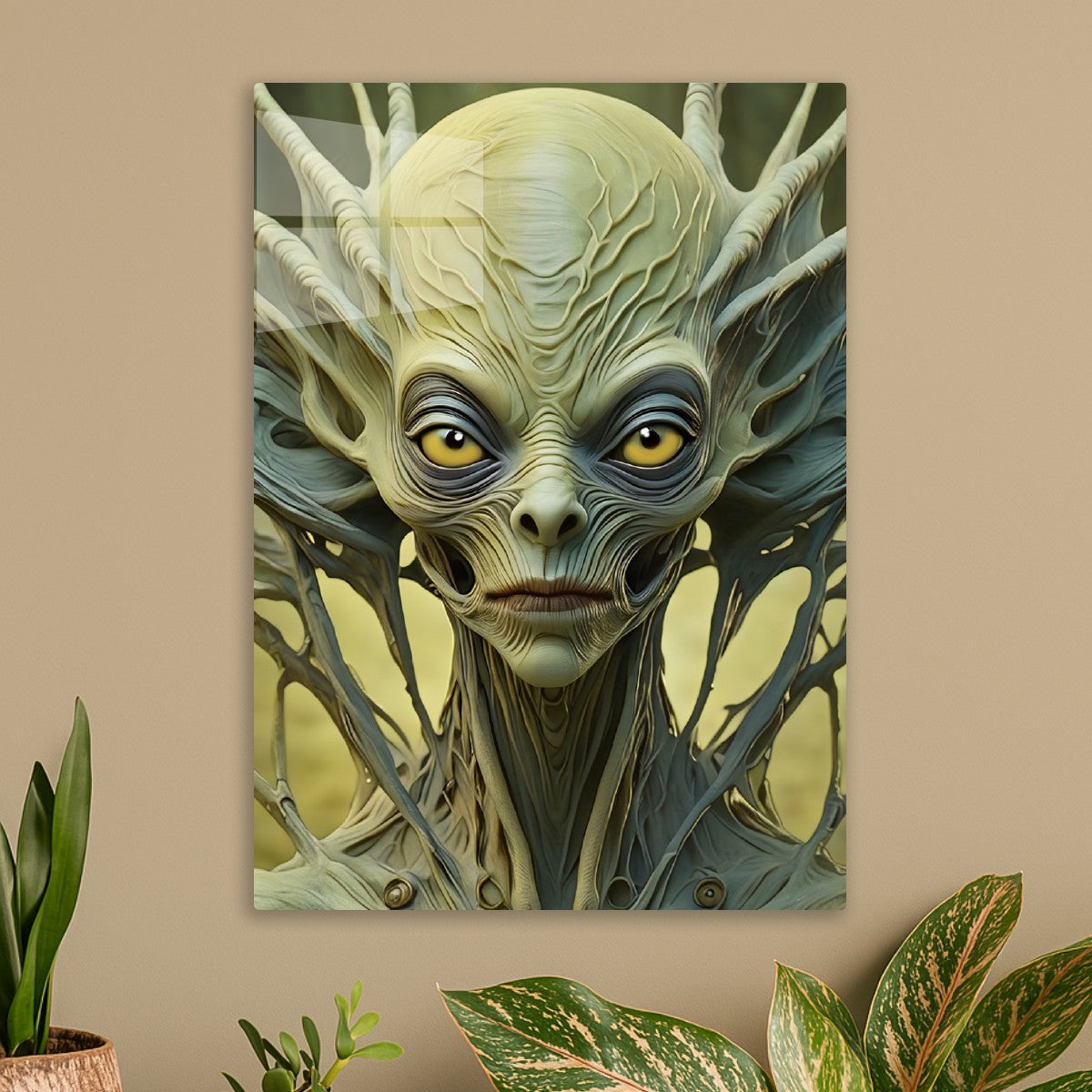 Alien Woman Portrait