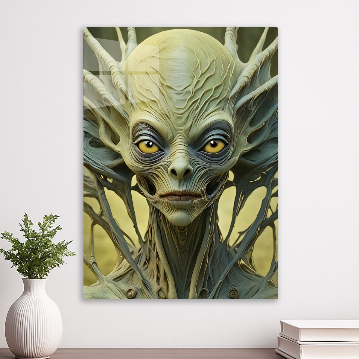 Alien Woman Portrait