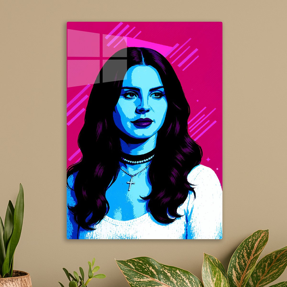 Lana Del Rey Pop Art Portrait